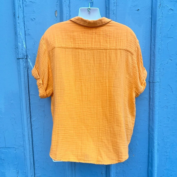 Xirena Tangerine Cruz blouse, size M - Picture 9 of 10